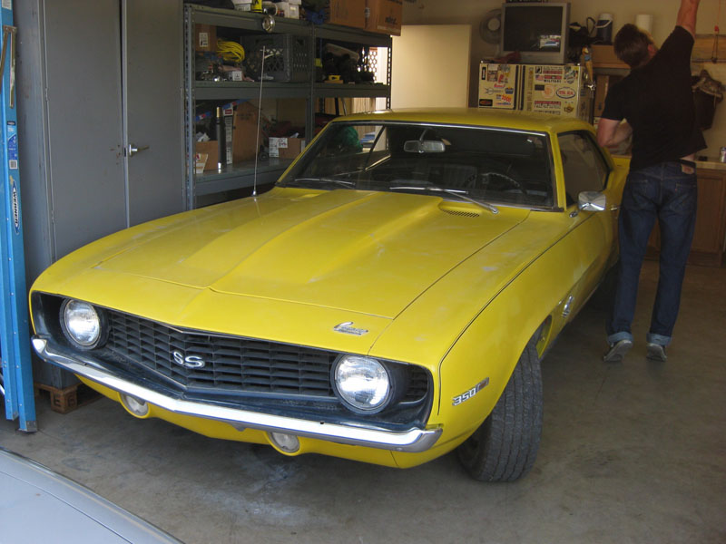 Renee's Canary Yellow 1969 Chevy Camaro