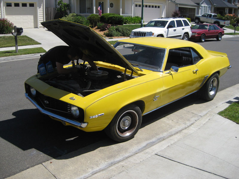 Renee's Canary Yellow 1969 Chevy Camaro