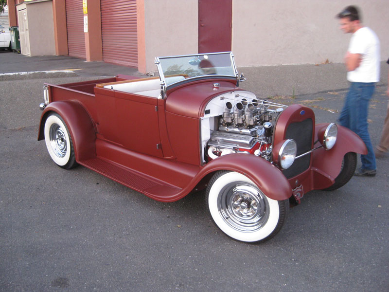 Hot rod roadster pickup