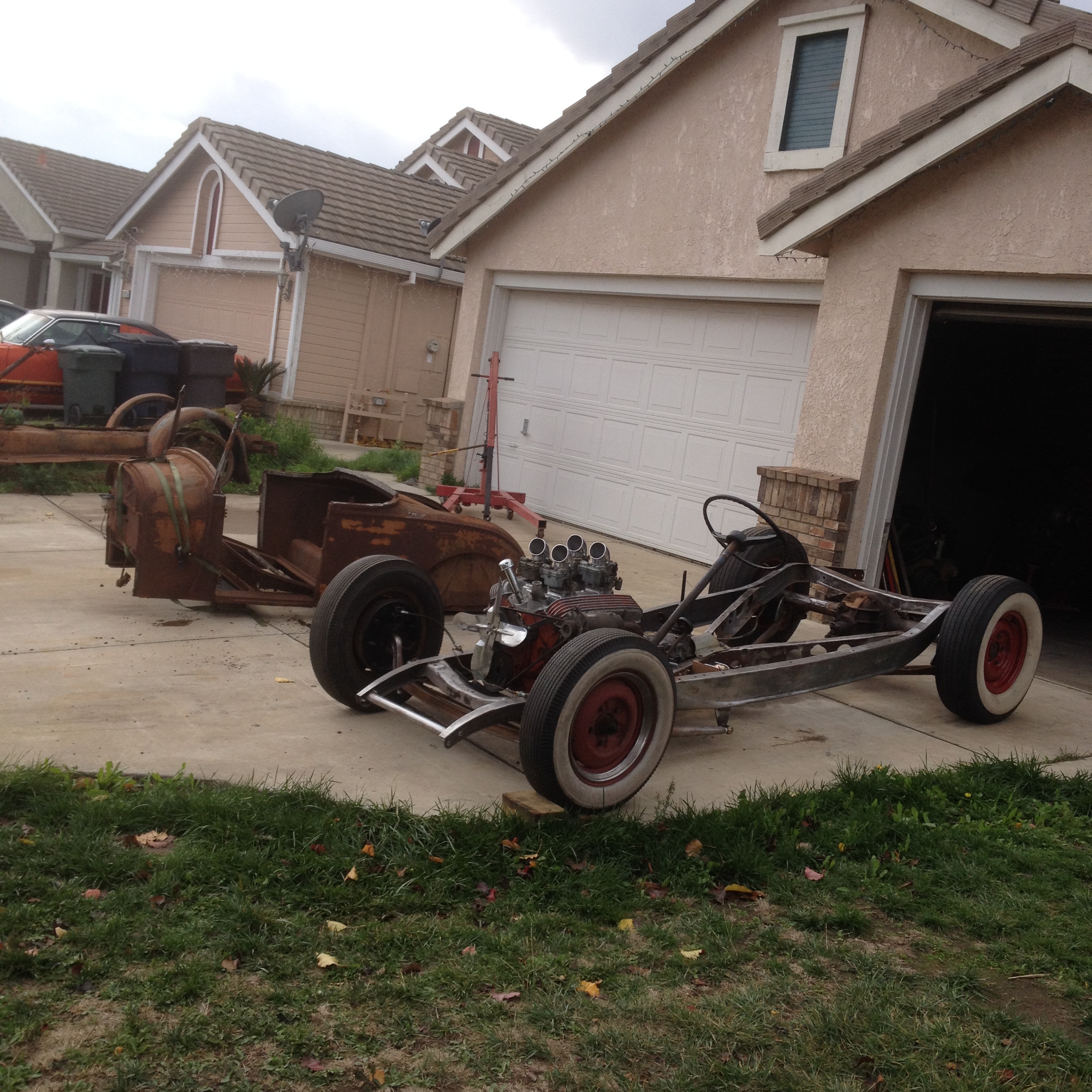 rusty 1929 ford model a roadster