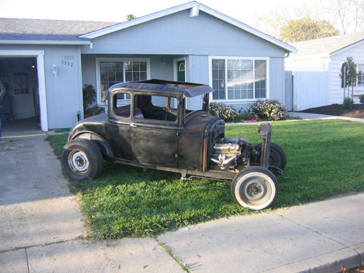 6 inch Z'ed rear frame helps bring the ass down...