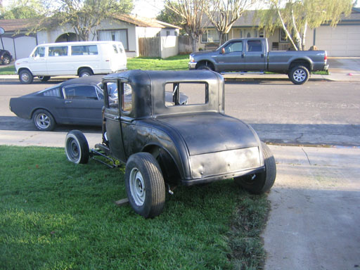 One wrinkled quarter panel!