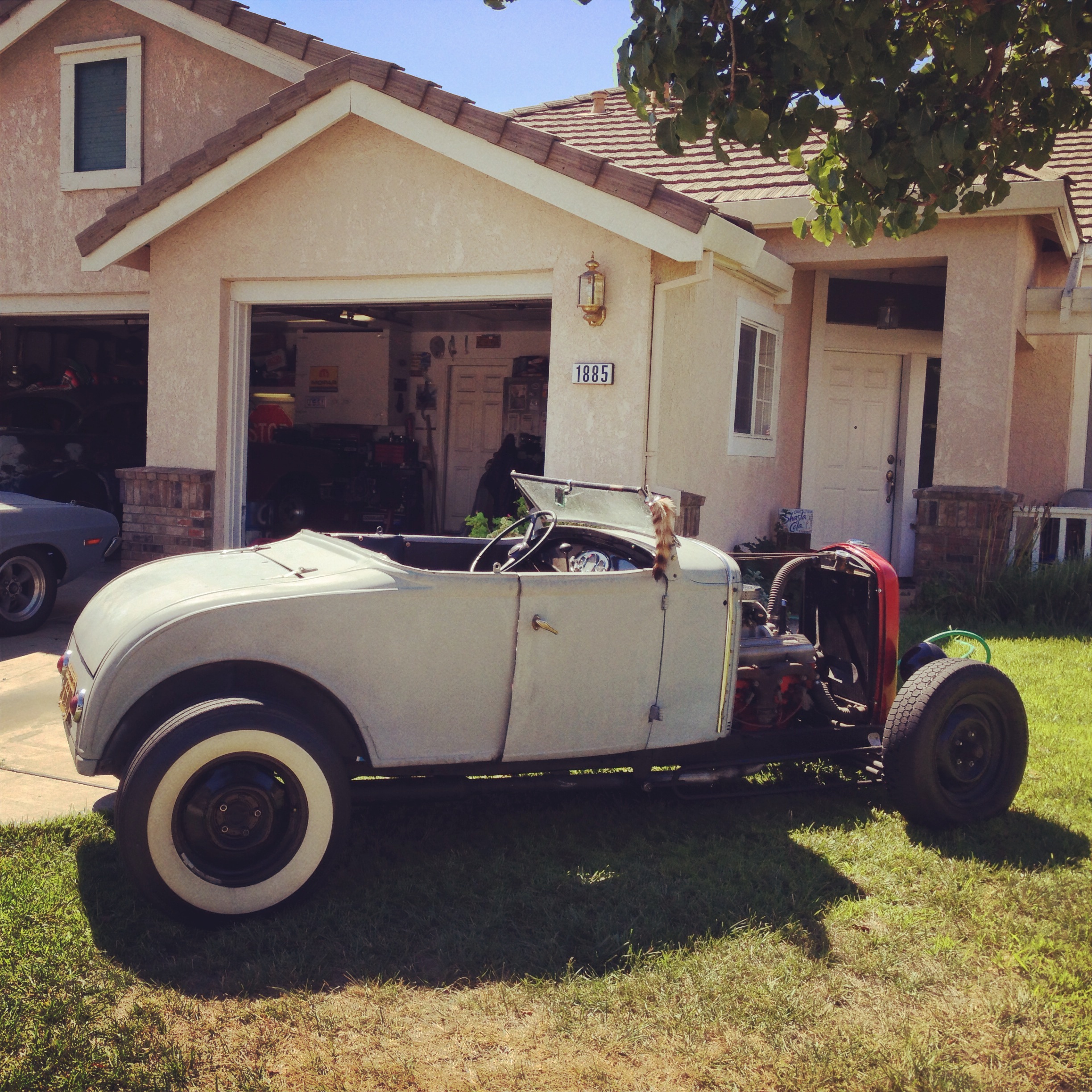 chevy 283 engine swap for the 1931 ford roadster