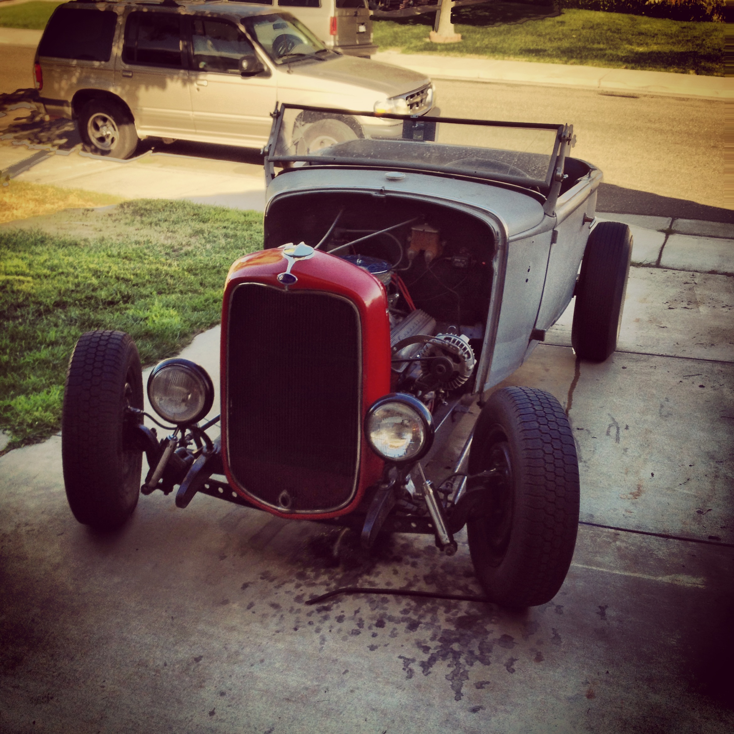 chevy 283 engine swap for the 1931 ford roadster