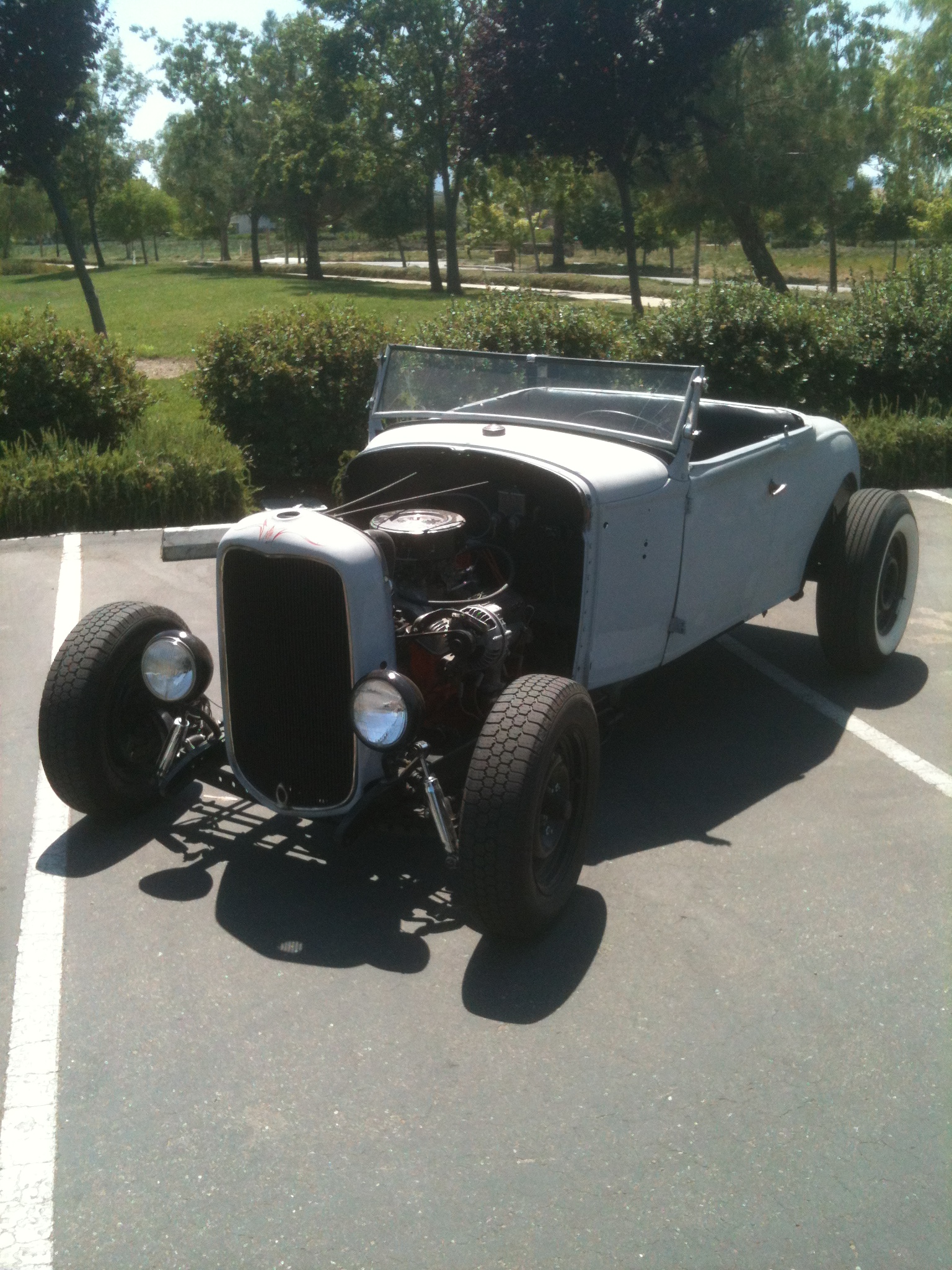 Enjoy the Ride - 1931 Ford Model A Roadster Hot Rod - waywardgarage.com