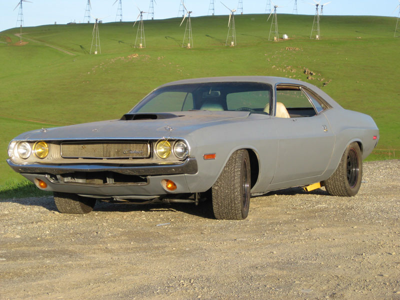 1970 Dodge Challenger in the Hills