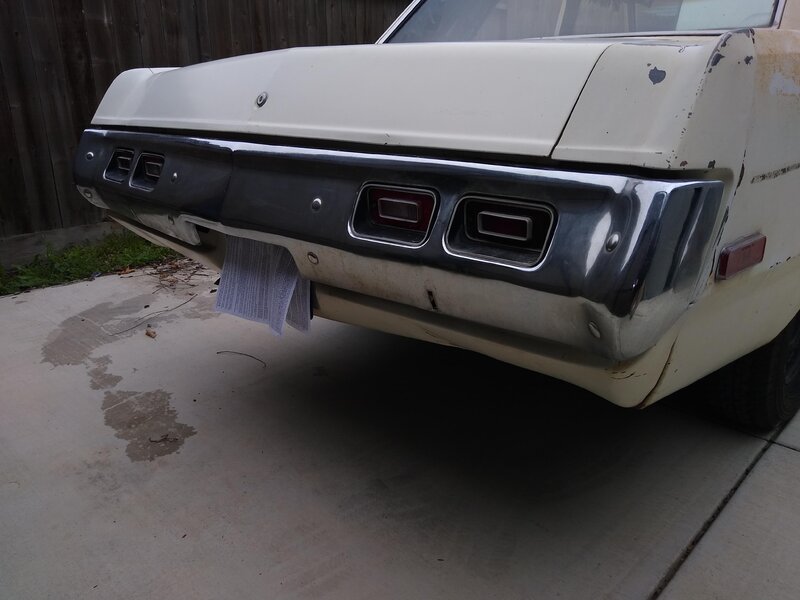 1972 Dodge Dart parts car