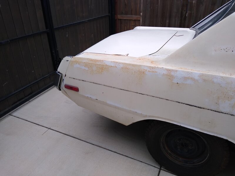 1972 Dodge Dart parts car