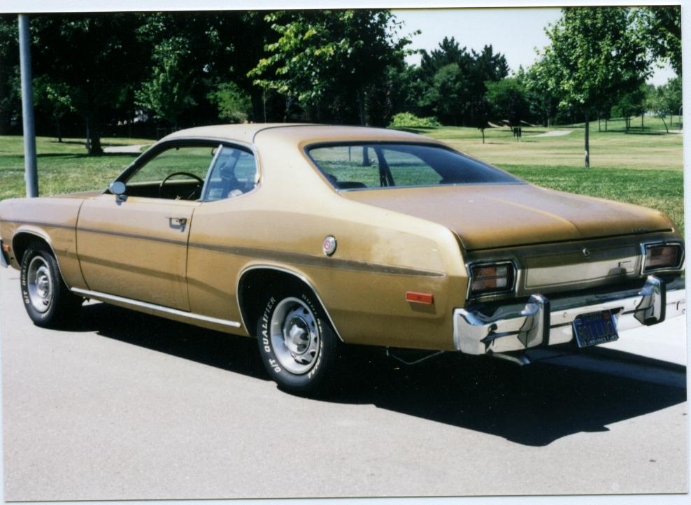 1974 Plymouth Gold Duster - Disco Era Mopar