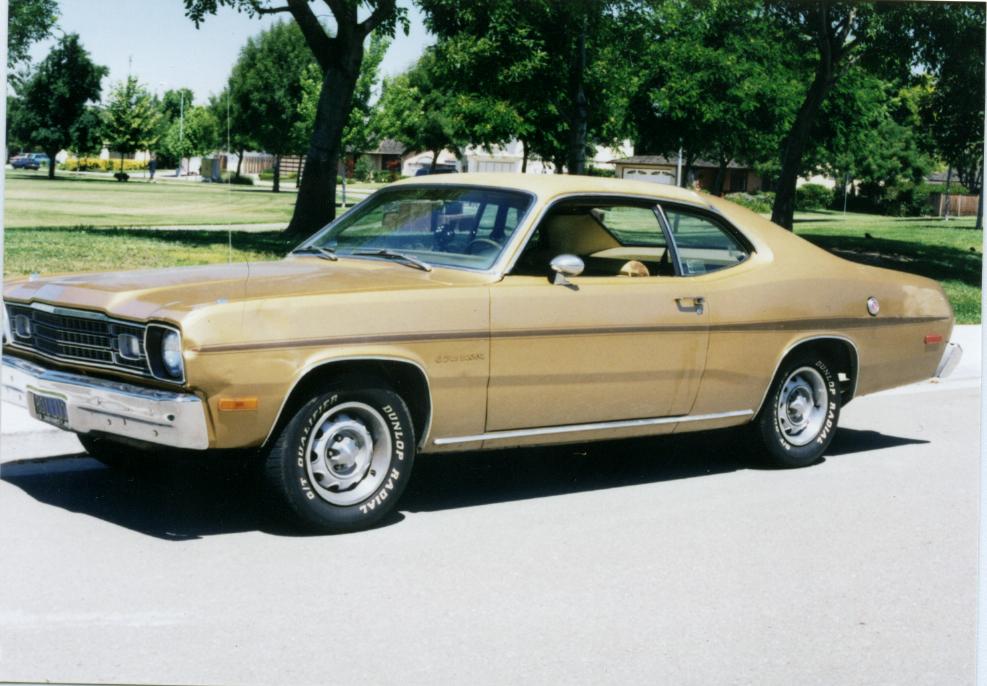 1974 Plymouth Gold Duster - Disco Era Mopar