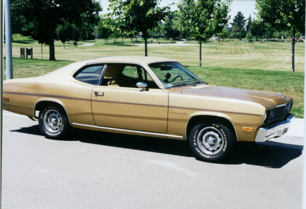 1974 Plymouth Gold Duster - Disco Era Mopar