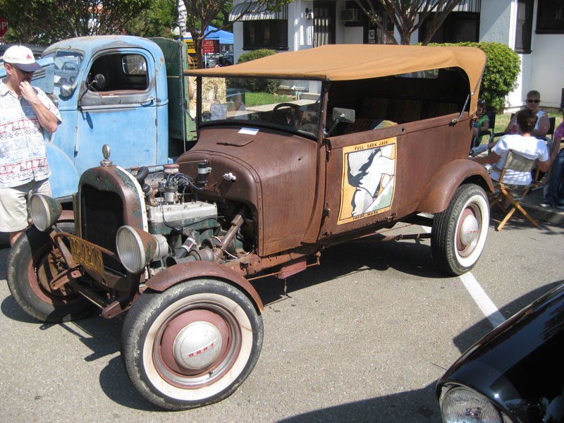 1927 ford model T touring hot rod