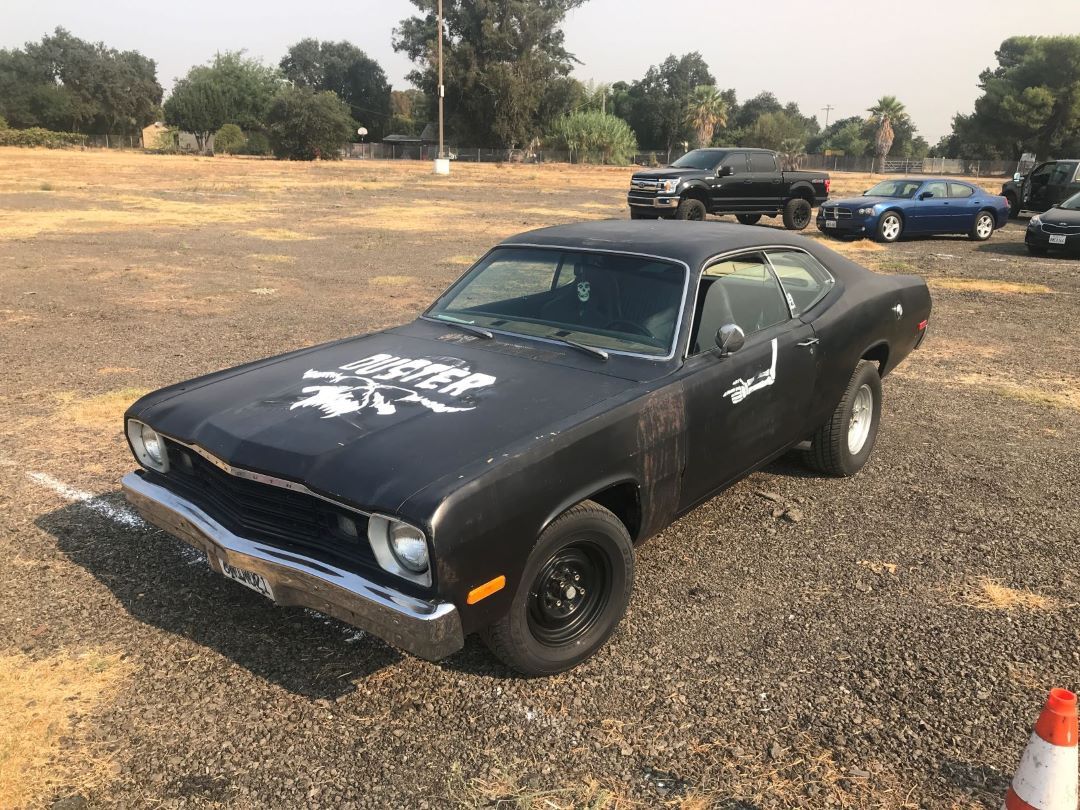 1974 Plymouth Duster - THE BLACK DEATH MISFITS DUSTER